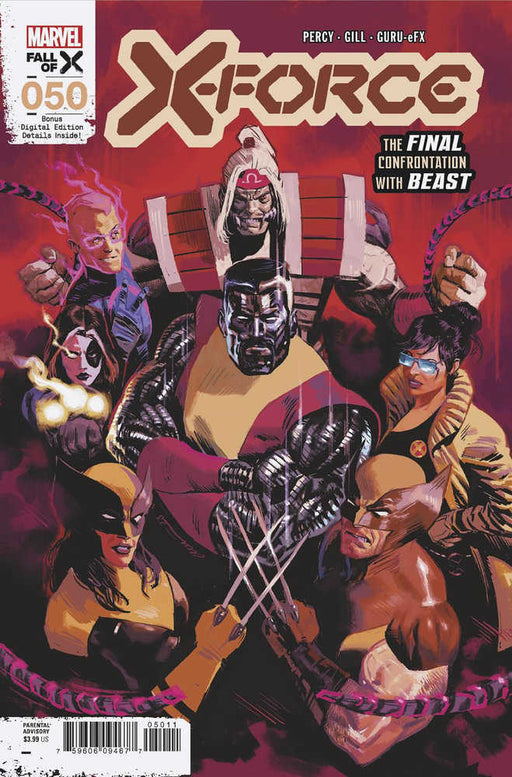 X-Force #50 [Fall] Marvel Comics