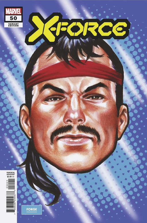 X-Force #50 Mark Brooks Headshot Variant [Fall] Marvel Comics