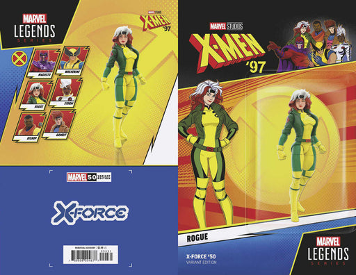 X-Force #50 X-Men 97 Rogue Action Figure Variant [Fall] Marvel Comics