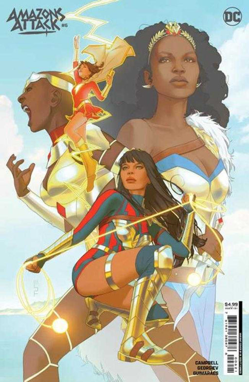 Amazons Attack #6 Cover B W Scott Forbes Card Stock Variant DC Comics