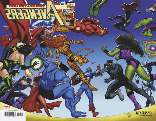 Avengers #13 Ron Lim Wraparound Variant [Fhx] Marvel Comics