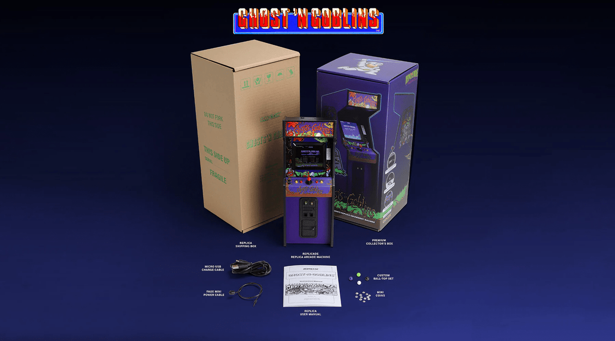 Ghosts N' goblins - New Wave Toys 1/6th scale Arcade Machine