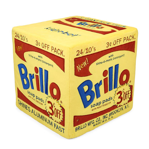 Andy Warhol 12 In Yellow Brillo Box Plush