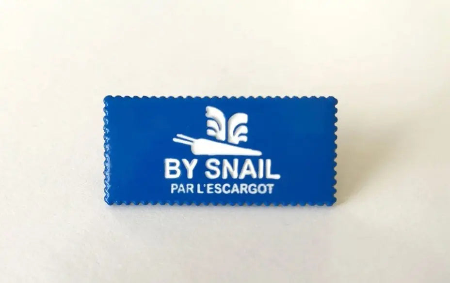 By Snail - Enamel Pin The Portland Stamp Company