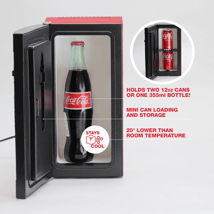 New Wave Toys - New Coke - Mini Fridge - Vending Machine Replica