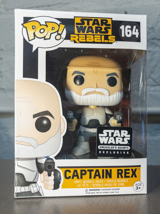 Pop Vinyl #164 Captain Rex - Star Wars Smuggler's Bounty Exclusive