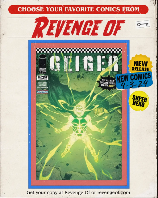 Geiger #1 (2024) Cover A Gary Frank Image Comics