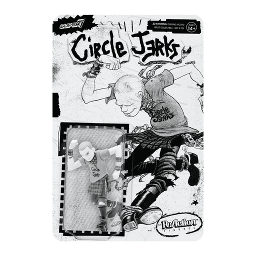 Circle Jerks - ReAction Figure - Skank Man - Black and White