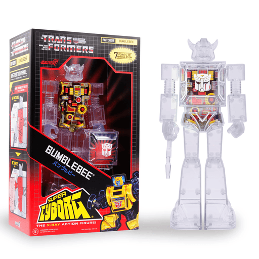 Transformers Super Cyborg -BumbleBee - Clear