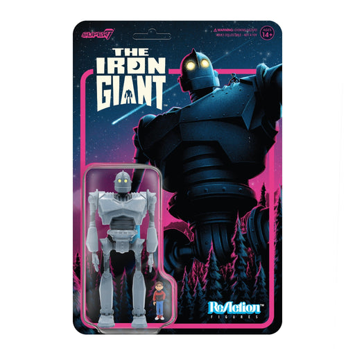 The Iron Giant Reaction Figure - The Iron Giant With Hogarth Hughes