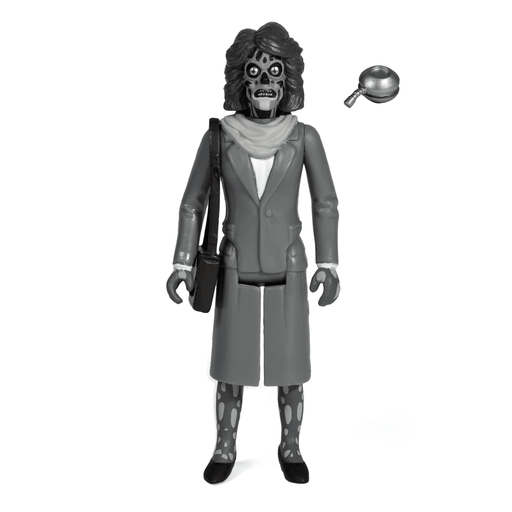 They Live Reaction Figure - Female Ghoul Black & White