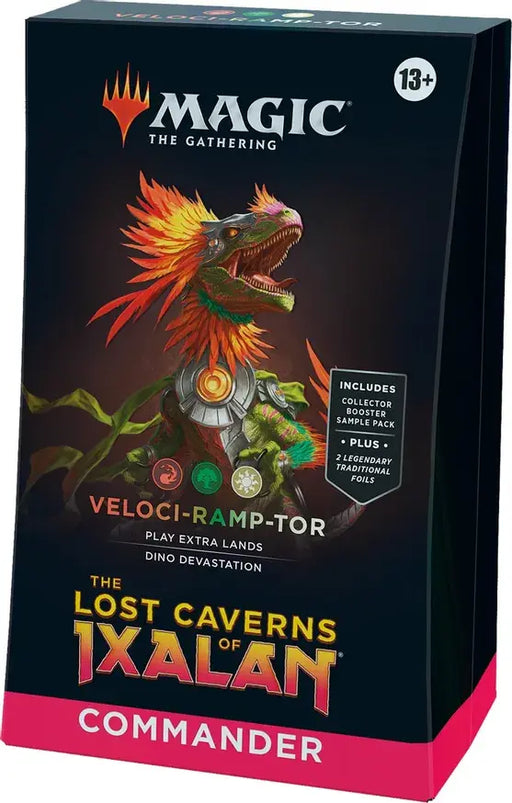 Magic the Gathering CCG: Lost Caverns of Ixalan Commander Deck - Veloci-RAMP-tor