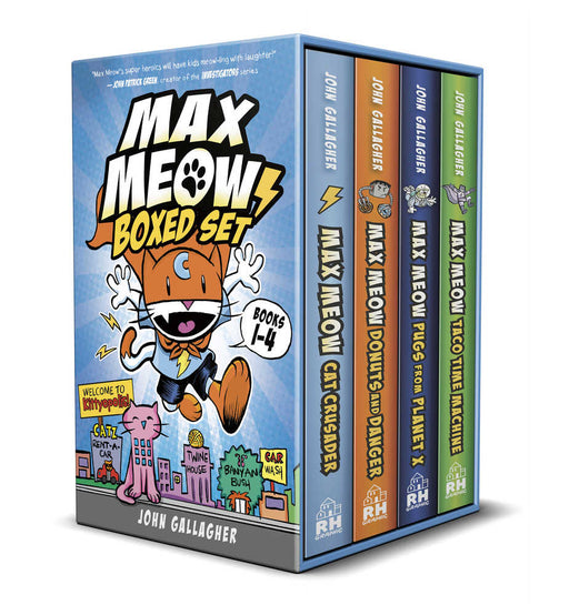 Max Meow Welcome To Kittyopolis Hardcover Box Set