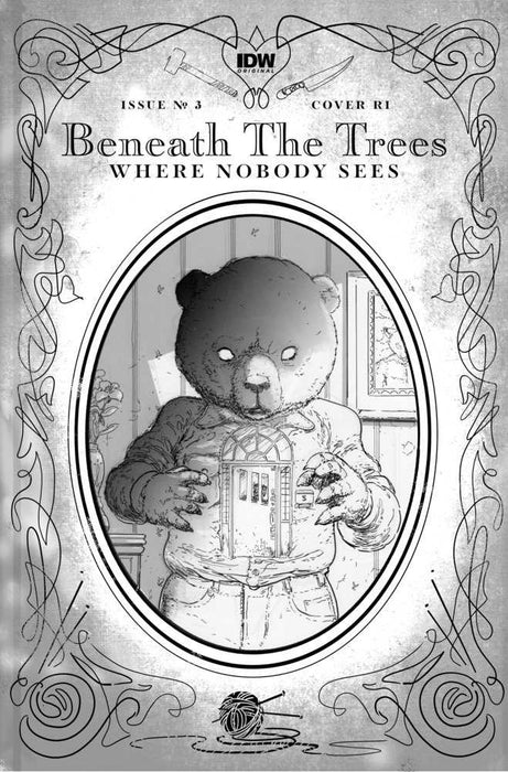 Beneath The Trees Where Nobody Sees #3 Variant Ri 25 Rossmo Storybook Variant Black & White
