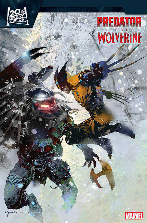Predator vs. Wolverine 4 Bill Sienkiewicz Variant