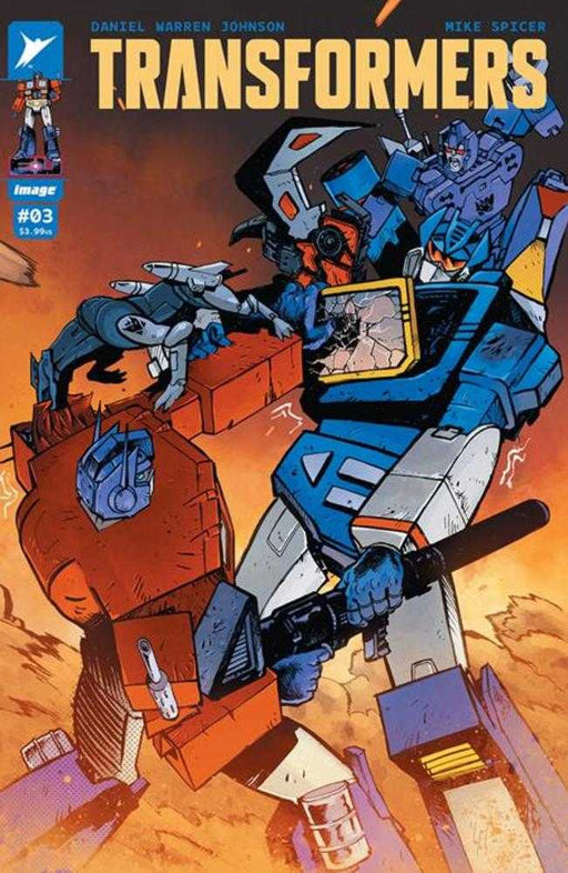 Transformers #3 Cover A Warren Johnson & Spicer