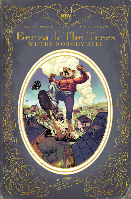 Beneath The Trees Where Nobody Sees #4 Variant B (Rossmo Storybook Variant) IDW Publishing