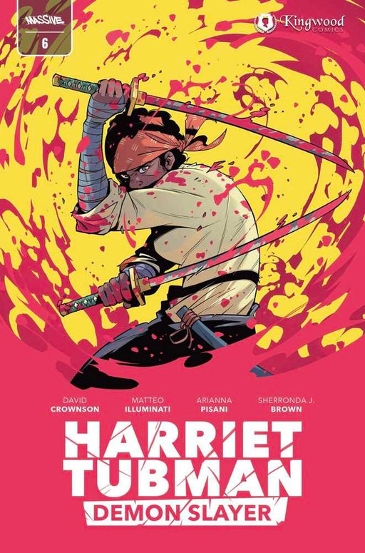 Harriet Tubman Demon Slayer #6 Cover A Repos (Mature) Massive Publishing