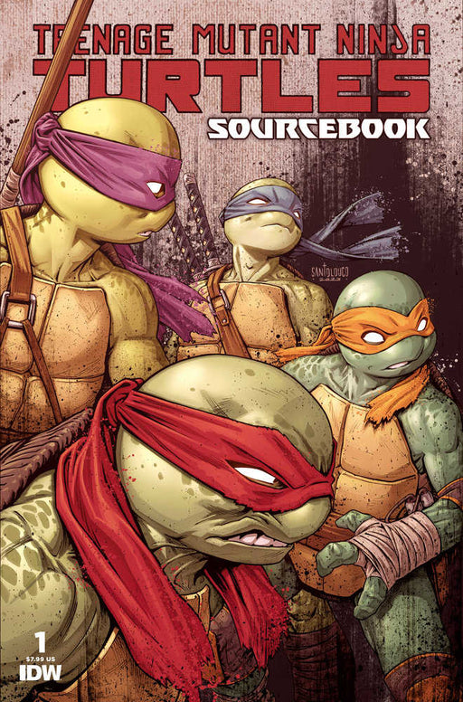 Teenage Mutant Ninja Turtles: Sourcebook #1 Cover A Santolouco