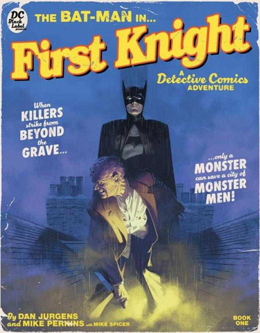 The Bat-Man First Knight #1 (Of 3) Cover C Marc Aspinall Pulp Novel Variant (Mature) DC Comics