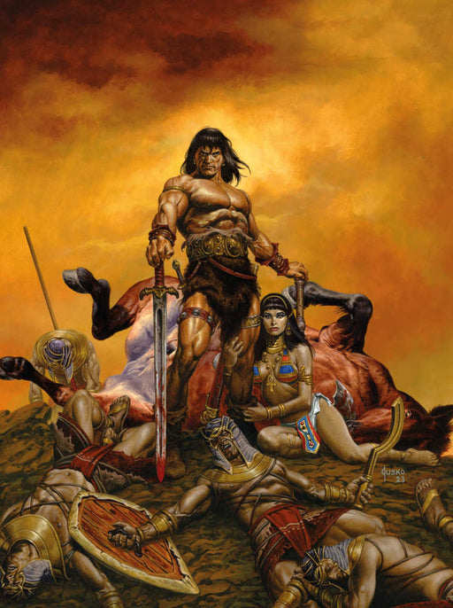 Savage Sword Of Conan #1 (Of 6) Foc Jusko Virgin Titan Comics