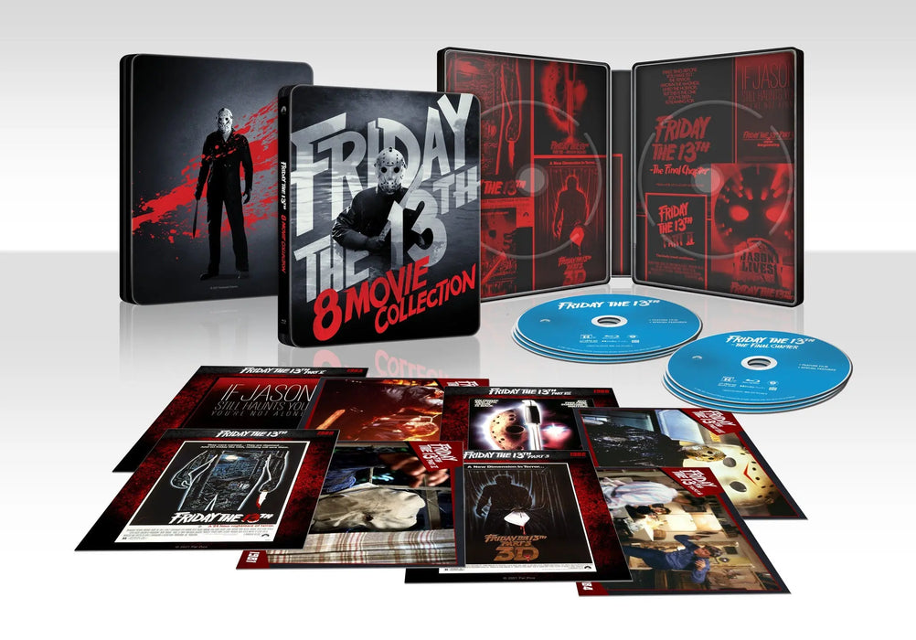 Friday the 13th: 8-Movie Collection Steelbook Blu-Ray