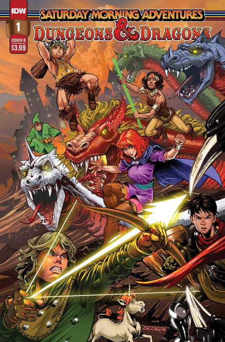 Dungeons & Dragons: Saturday Morning Adventures II #1 Variant B Escorzas