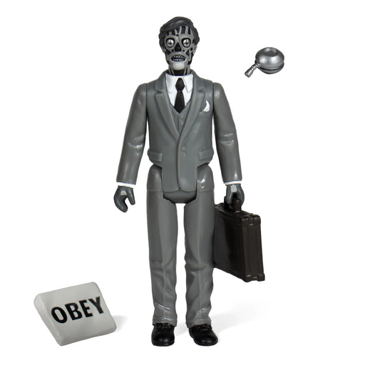 They Live Reaction Figure - Male Ghoul Black & White